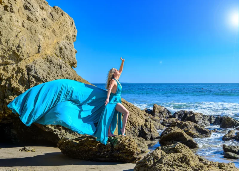 Napa Valley Experiences - Flying Dress Photoshoot